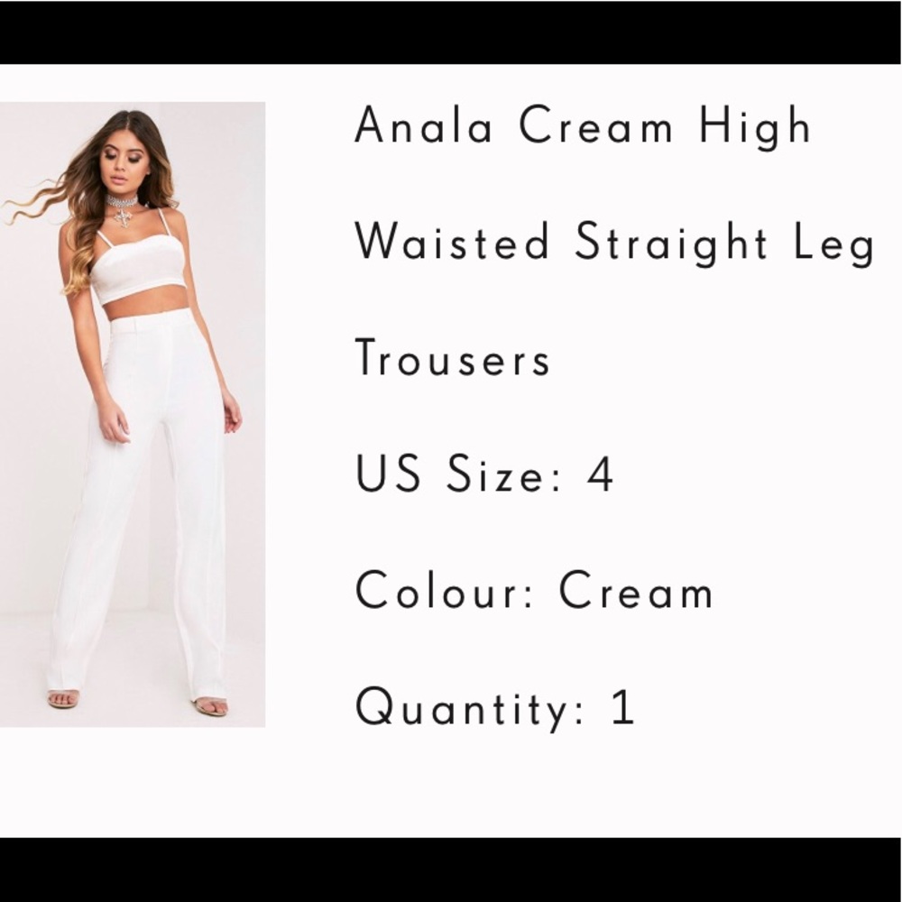 White pants